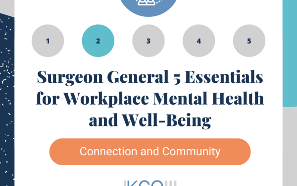 Surgeon General Essential 2 - Community and Connection